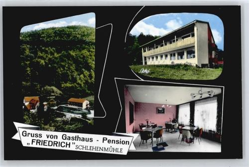 Schlehenmühle Gasthaus, Pension Friedrich