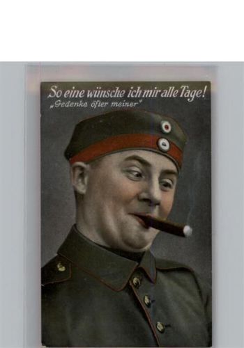 Zigarre , Serienkarte