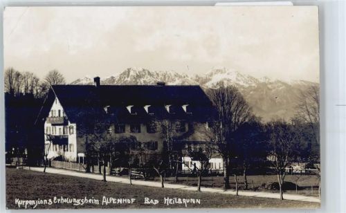 Bad Heilbrunn Pension Alpenhof