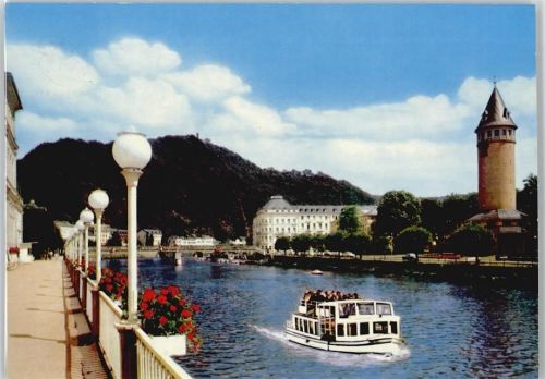 Bad Ems mit Dampfer