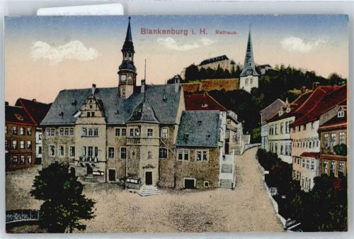 Blankenburg Kirche Haus Rathaus