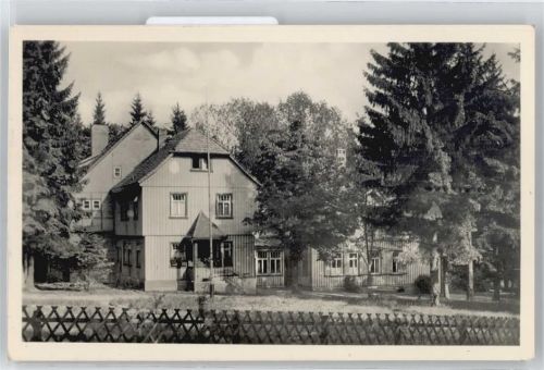 Benneckenstein Haus Baum Zaun