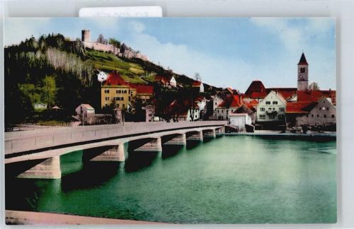 Burglengenfeld Fluss Brücke Kirche Burg