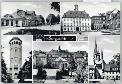 Burgstädt Bahnhof , Schule
