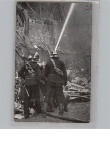 Stuttgart Brand Altes Schloß 1931