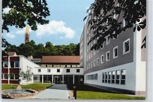 Bad Abbach Krankenhaus Brunnen Haus Kirche