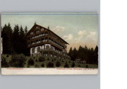 Freudenstadt Waldhotel und Café Stokinger