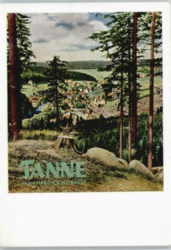 Wernigerode Wald Harzhochstrasse Gesamtansicht