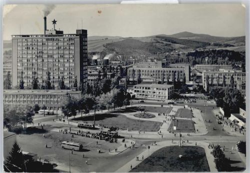 Zlin Hauptplatz , Marke entfernt
