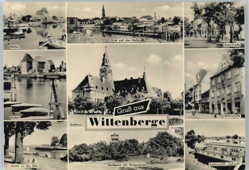 Wittenberge Hafen , Bahnhofstrasse , Kulturschiff Zukunft