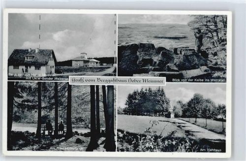 37235 W3436 Hausen , Kr Witzenhausen - Berggasthaus hoher Meissner