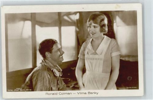 Ronald Colman , Vilma Banky