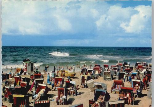 Westerland Strand Meer Welle
