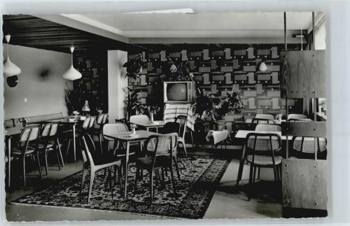 Schwalefeld Cafe Pension Fernblick Fernseher Tisch Stuhl