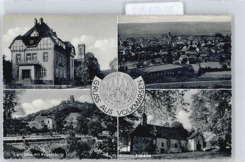 Volkmarsen Burg Gesamtansicht Kapelle Brücke