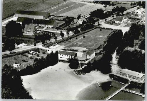 Basbeck Campingplatz , Fliegeraufnahme