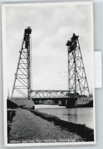 Alphen Hebebrücke , Marke entfernt