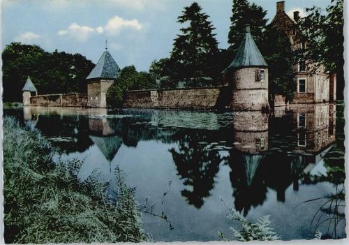 Ochtrup Burg Teich Baum