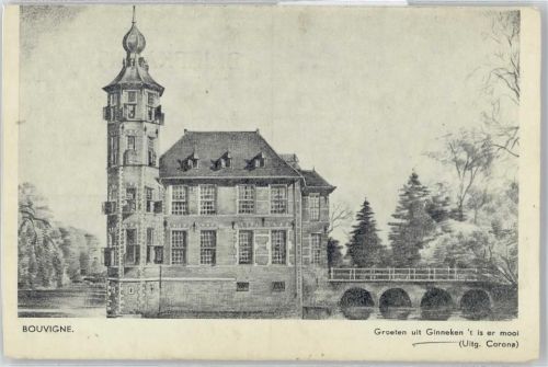 Breda Schloss Fluss Brücke