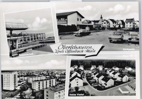 Obertshausen Auto Schwimmbad Haus Panorama