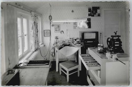 Erdhausen Foto-Karte, Künstlerhaus Lenz