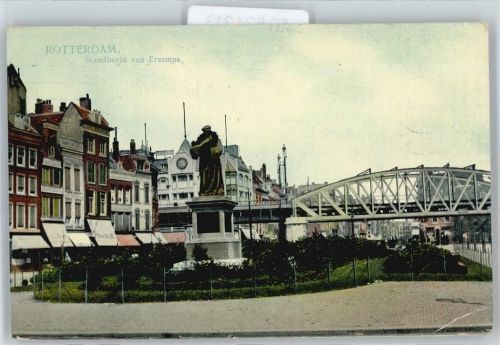 Rotterdam Monument Erasmus