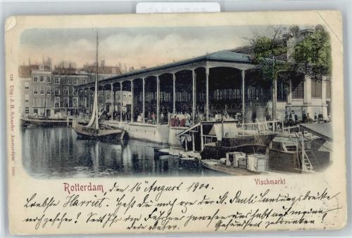 Rotterdam Fischmarkt , Marke entfernt