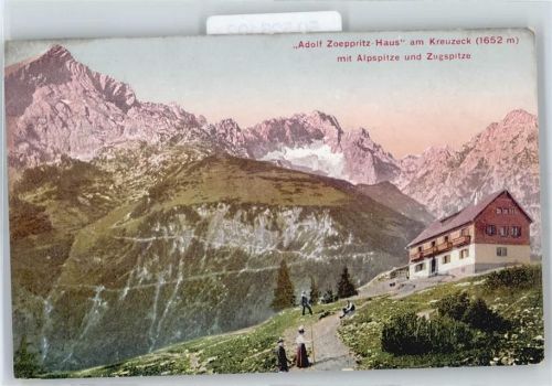 Garmisch Berg Fußgänger Panorama