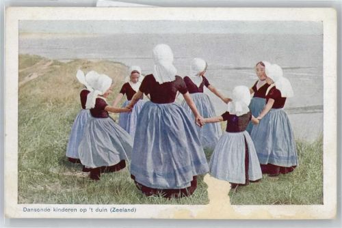 Trachten Frau Meer Dünen