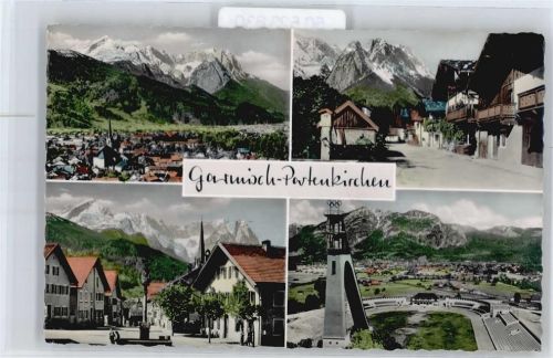 Garmisch-Partenkirchen Zugspitze, Floriansplatz, Frühlingstraße, Olympia-Skistadion