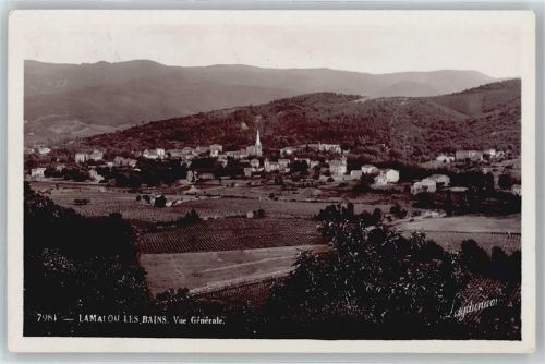 Lamalou-les-Bains Berg Panorama