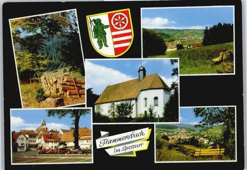 Frammersbach Kirche Panorama Platz