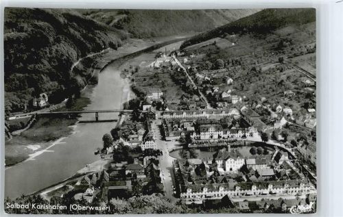 Bad Karlshafen Fliegeraufnahme