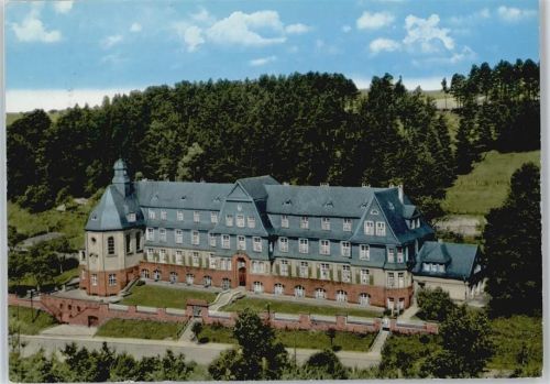 53947 W5376 Nettersheim - Kloster Baum Straße Treppe