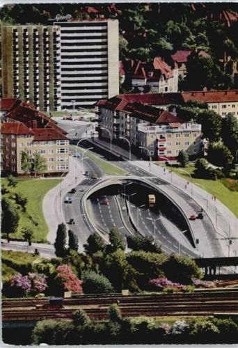 Halensee Schnellstraßen-Einfahrt