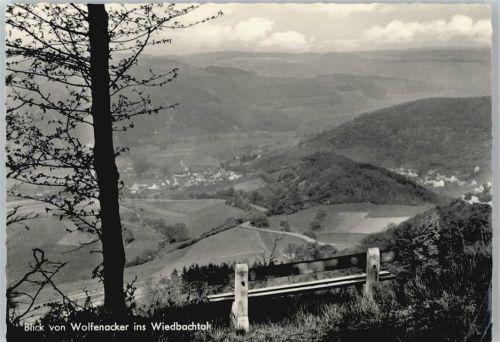 Wolfenacker Panorama Berg Tal Gasthaus Wiedblick