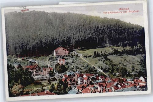 Bad Wildbad Sommerberg, Bergbahn