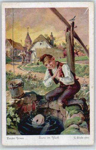 Hans im Glück , sign. G.Hinke