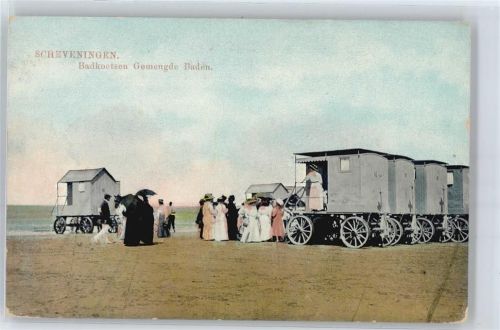 Den Haag Scheveningen Badewagen