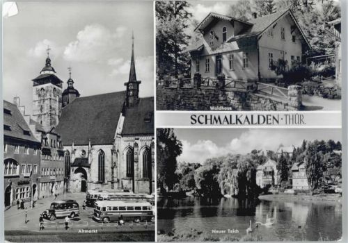 Schmalkalden Altmarkt, Waldhaus, Neuer Teich
