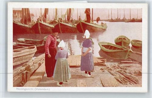 Volendam Hafen, Trachten