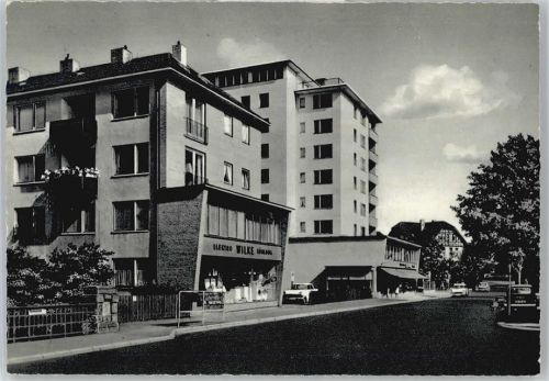34497 W3540 Korbach - Elektro Wilke , Hochhaus , Marke entfernt