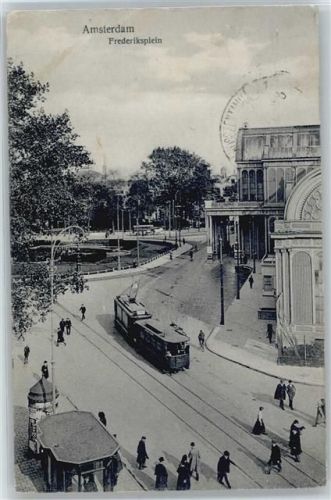 Amsterdam Strassenbahn , Frederiksplein , Marke entfernt