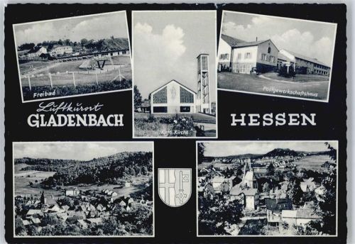 Gladenbach Freibad , Gewerkschaftshaus