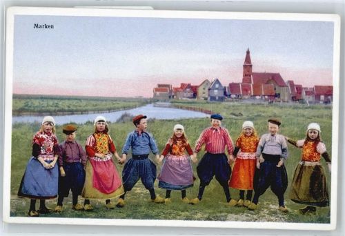 Marken Kinder im Reigen , PhotochromieNo.4475
