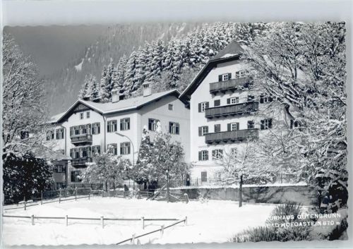 Bad Hofgastein Kurhaus Gutenbrunn