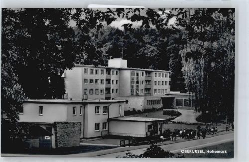 61440 W6370 Oberursel (Taunus) - Fußgänger Haus Baum Straße