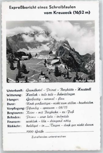 Garmisch-Partenkirchen Kreuzeck