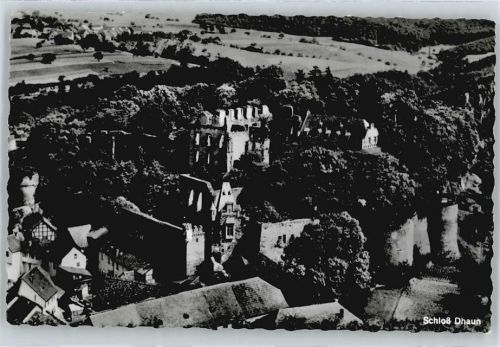Dhaun Fliegeraufnahme, Schloß