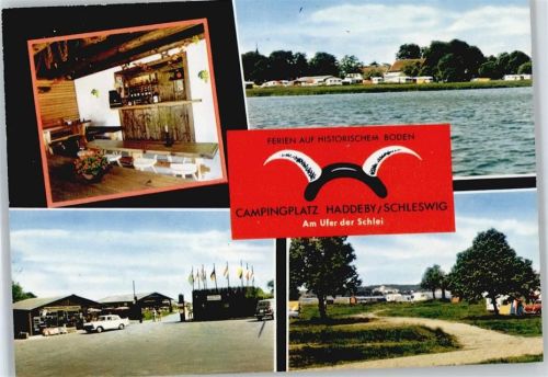 Haddeby Fluss Baum Camping Auto